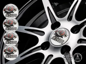 Decalcomanie Ruota Limited Logo Dome Racing Tuning